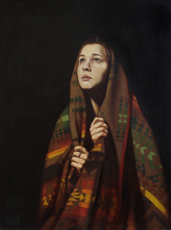 warmth contemporary painting woman