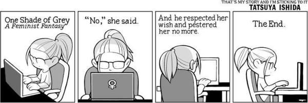 50 shades of grey comic