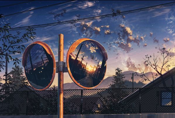 Headlights illustration graphic art